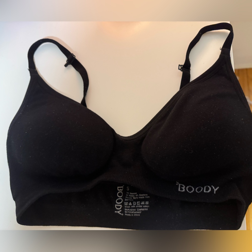 Boody black Seamless Bra